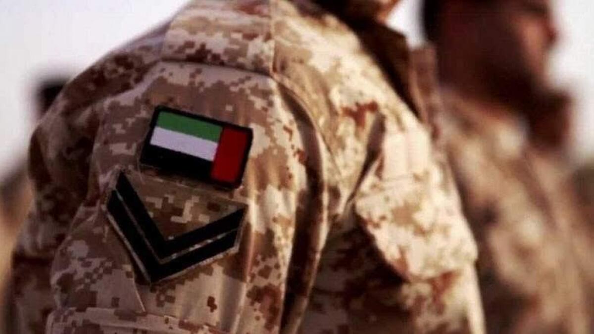 Emirati soldier on training exercise martyred 
