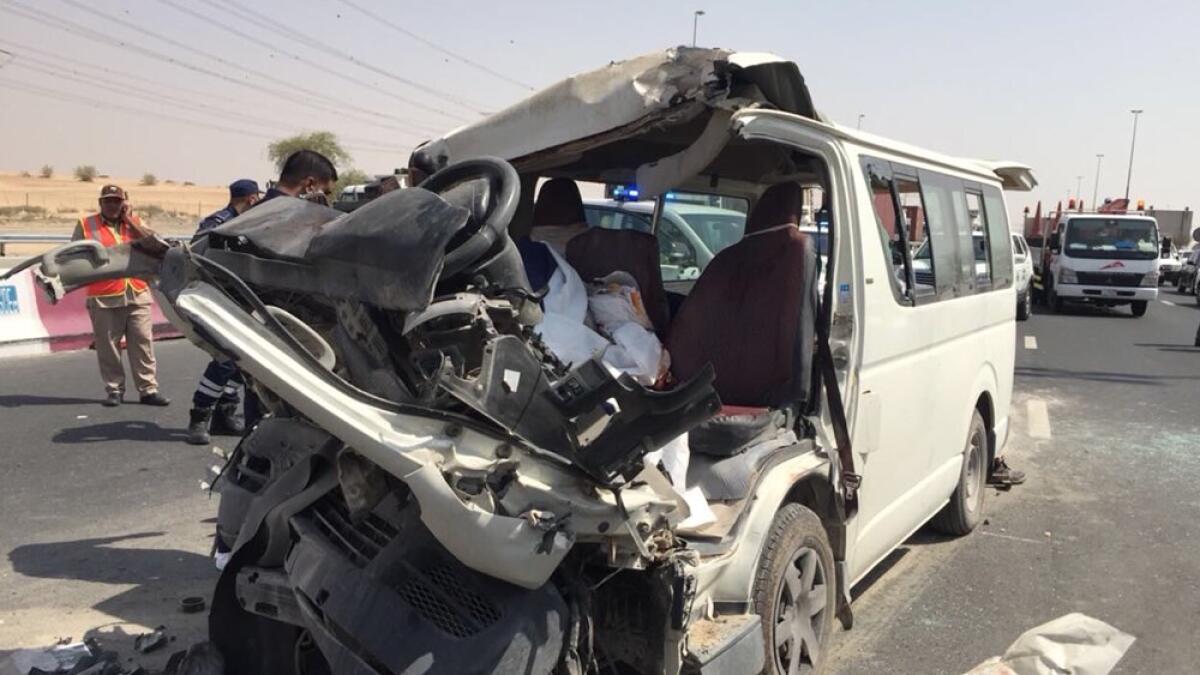 3 killed, 8 injured in horrific collision in Dubai