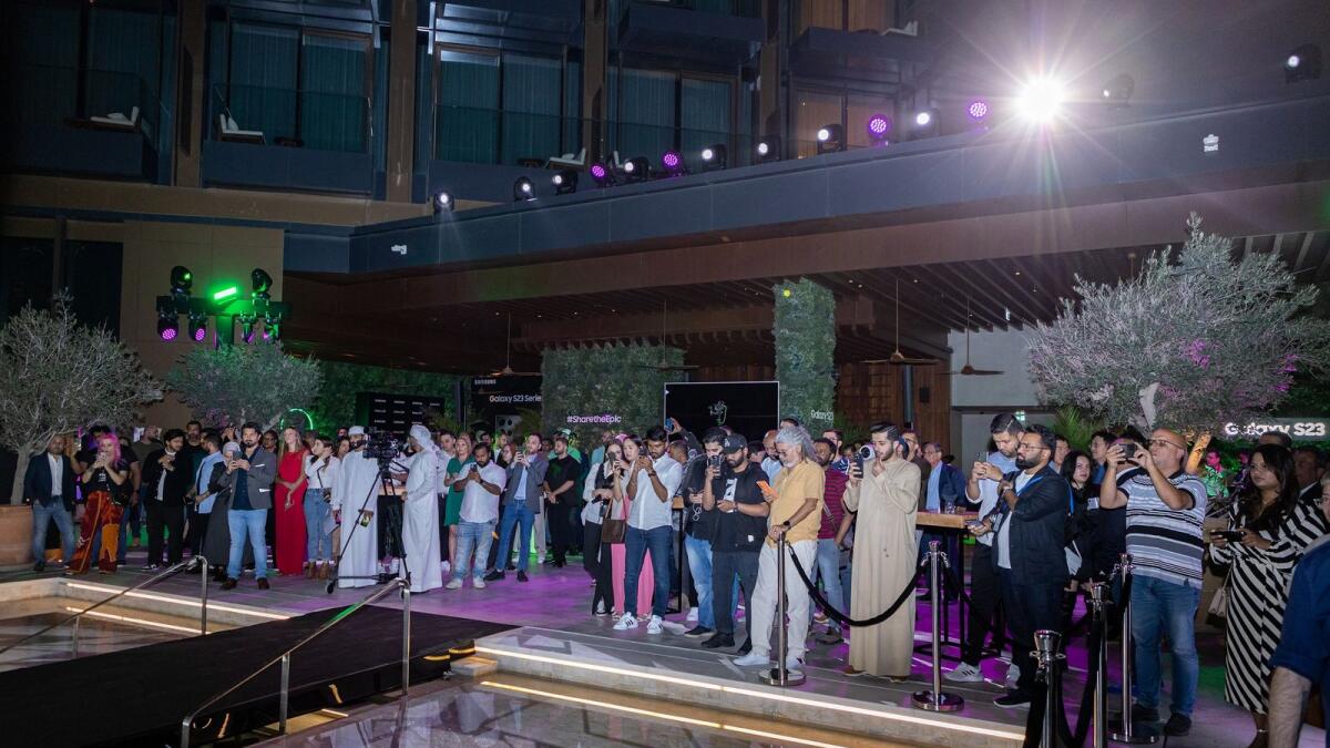 The new Galaxy S Series launched in the region during a glitzy event in Dubai.