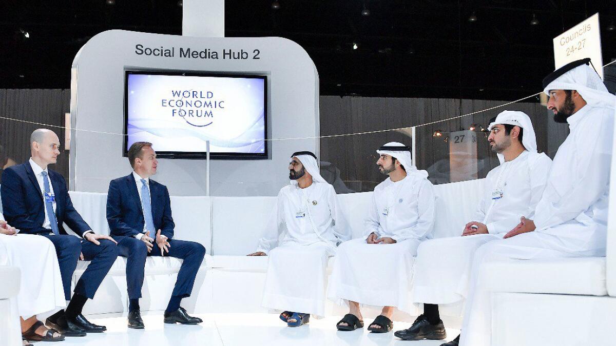 Sheikh Mohammed opens World Economic Forum