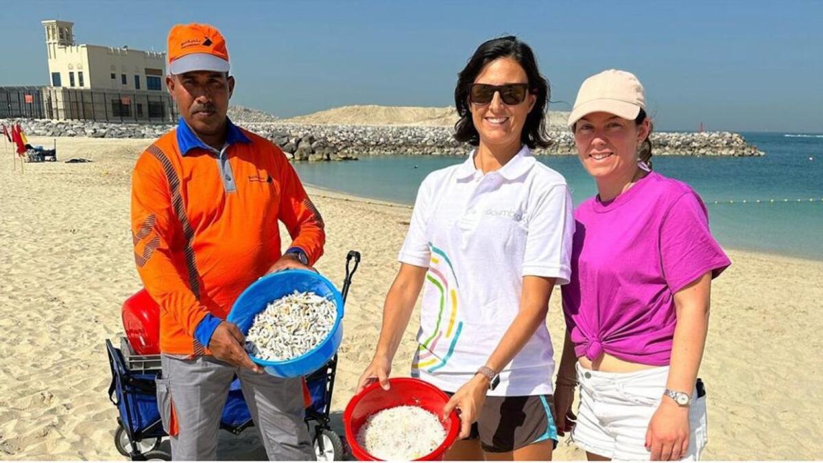 Municipality, volunteers clear up Dubai seashores after plastic granules’ spill – Information