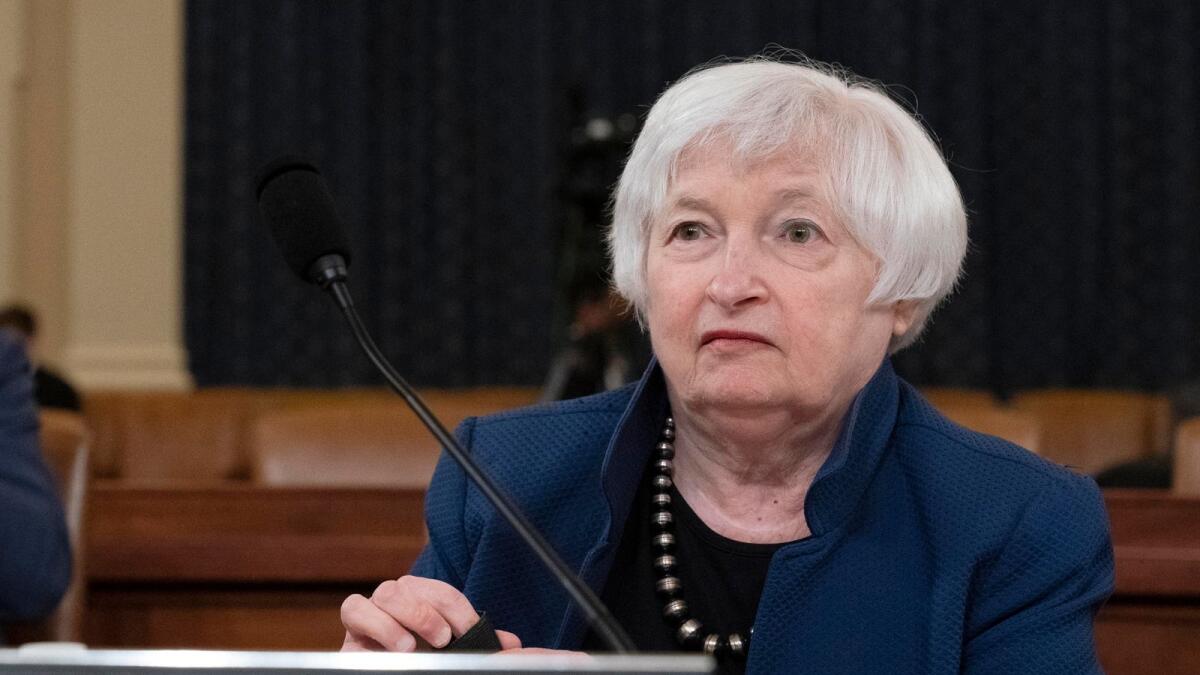 The US Treasury Secretary Janet Yellen The United States, as a creditor, stands ready to participate in a restructuring of Sri Lanka’s debt. — AP 