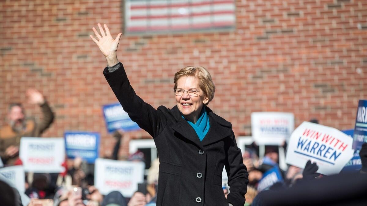 Democrat Elizabeth Warren launches 2020 US presidential campaign