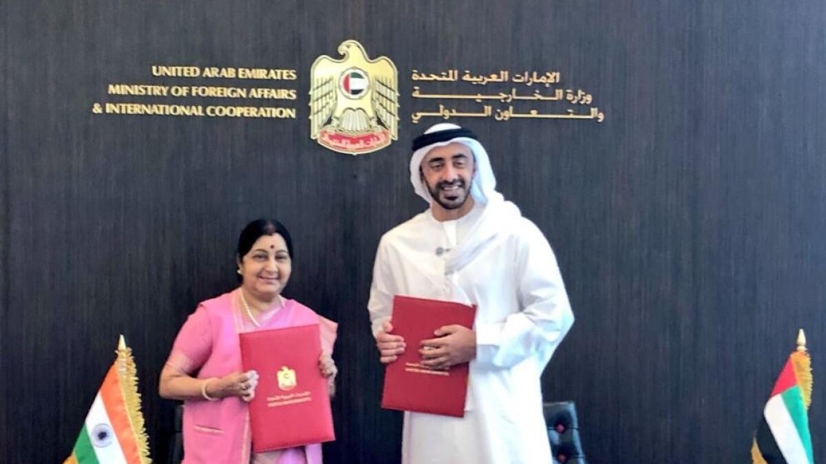 India, UAE ink currency swap agreement