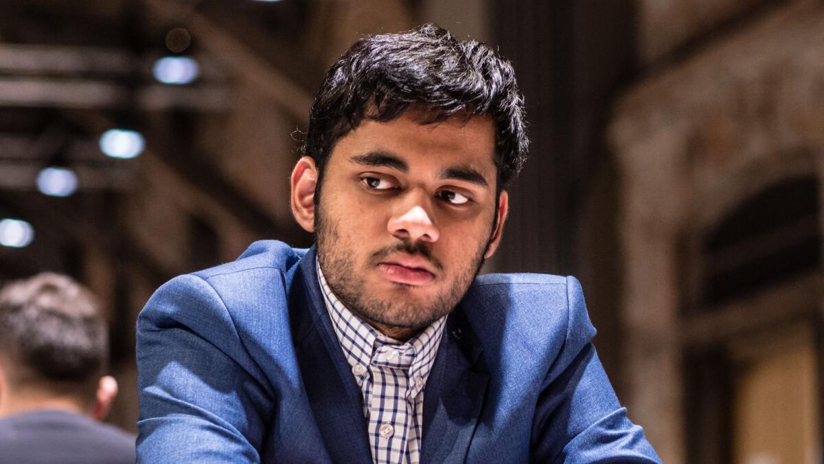Erigaisi Arjun from Telangana. — FIDE