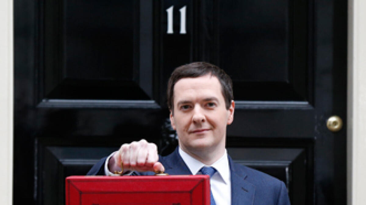 Britain’s Osborne offers tax help in budget