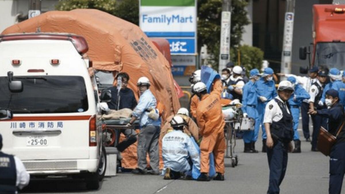 Three killed, 19 injured in stabbing at Japan bus stop