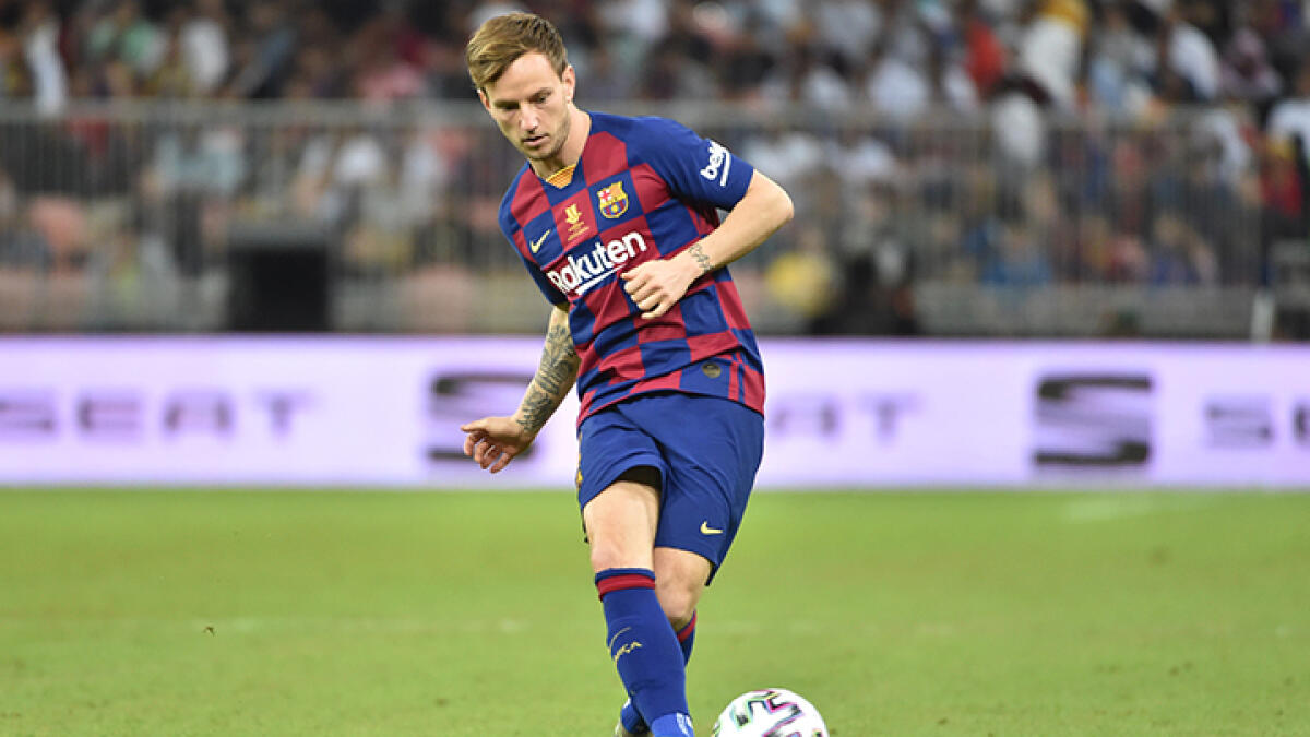 Rakitic has won plenty of silverware with Barcelona that includes four La Liga titles and four Copa del Rey cup. -- AFP file