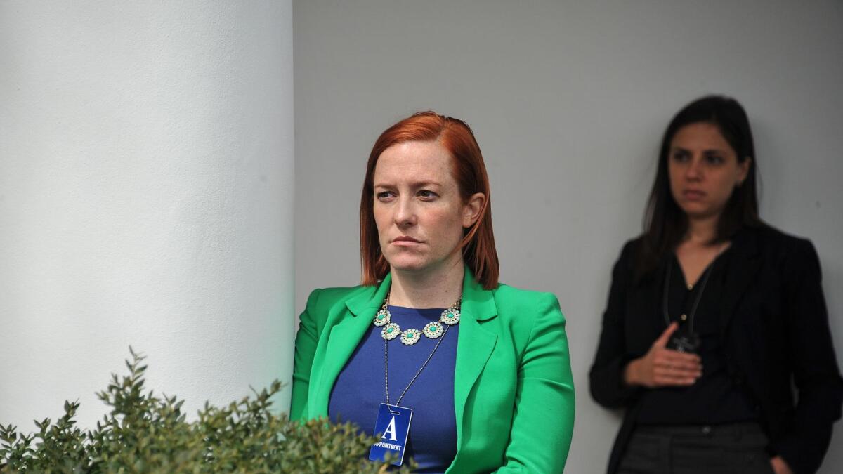 Biden announced an all-female senior White House communications team, what his office called a first in the country's history. Among those named was Jen Psaki, who will serve in the highly visible role of White House press secretary. AFP