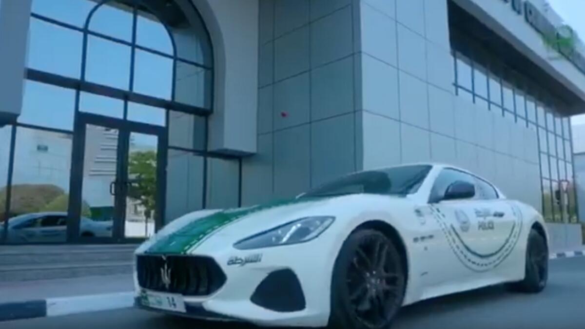 Maserati, Dubai Police, supercar, Asian expat