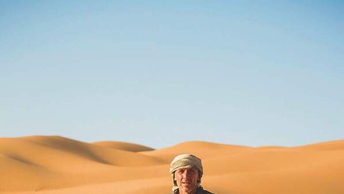 Italian to explore the UAE desert on foot
