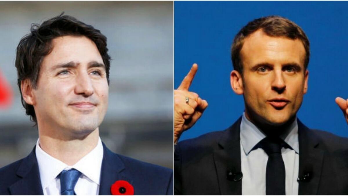 Who is hotter - Trudeau or Macron? Twitter debates 