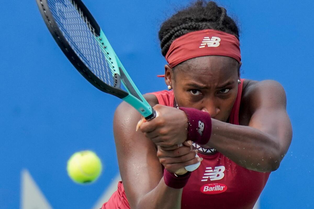 Coco Gauff is full of optimism heading into the claycourt season. - AP File