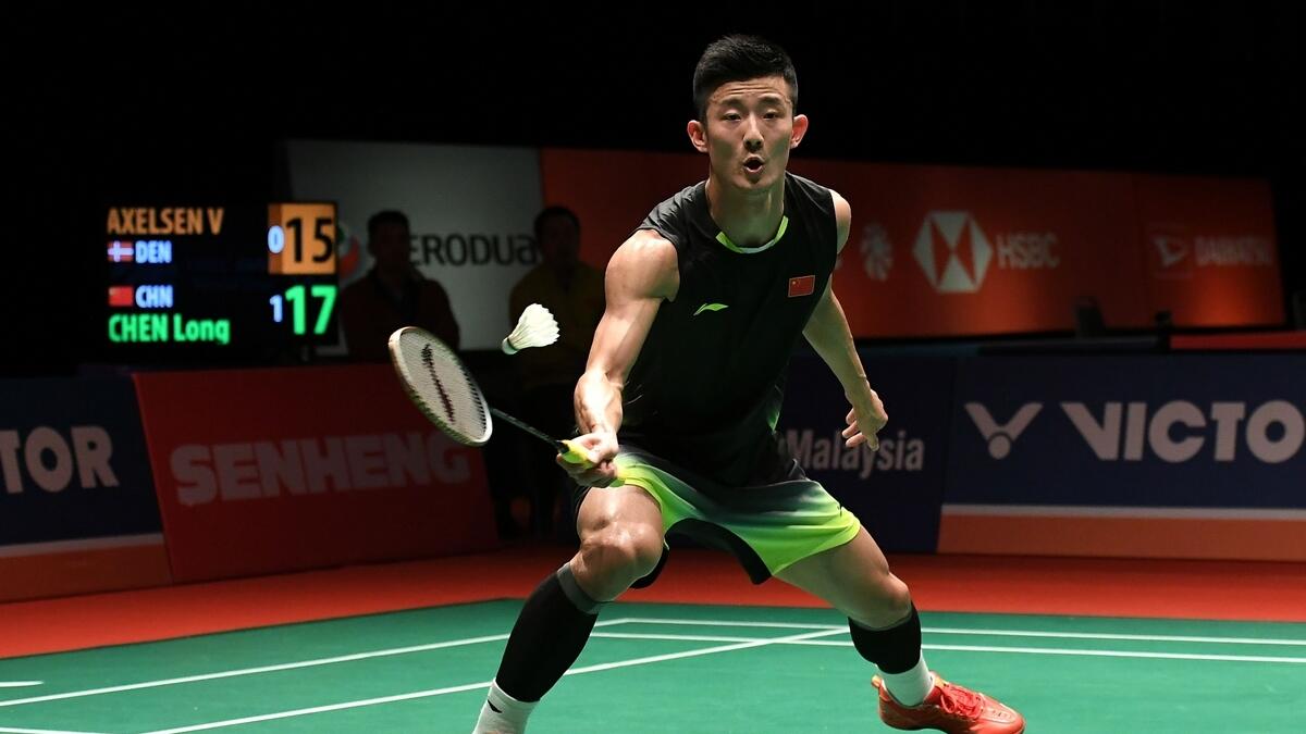 Badminton star Chen sets up Malaysia final against Son
