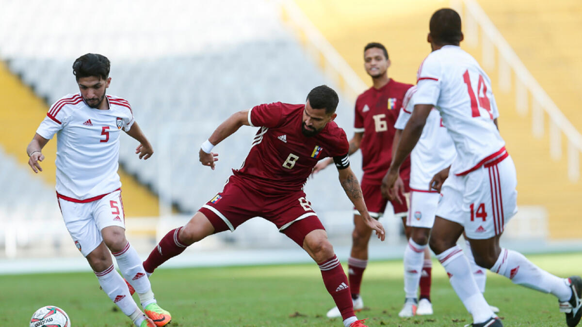 UAE lose to Venezuela in a friendly match
