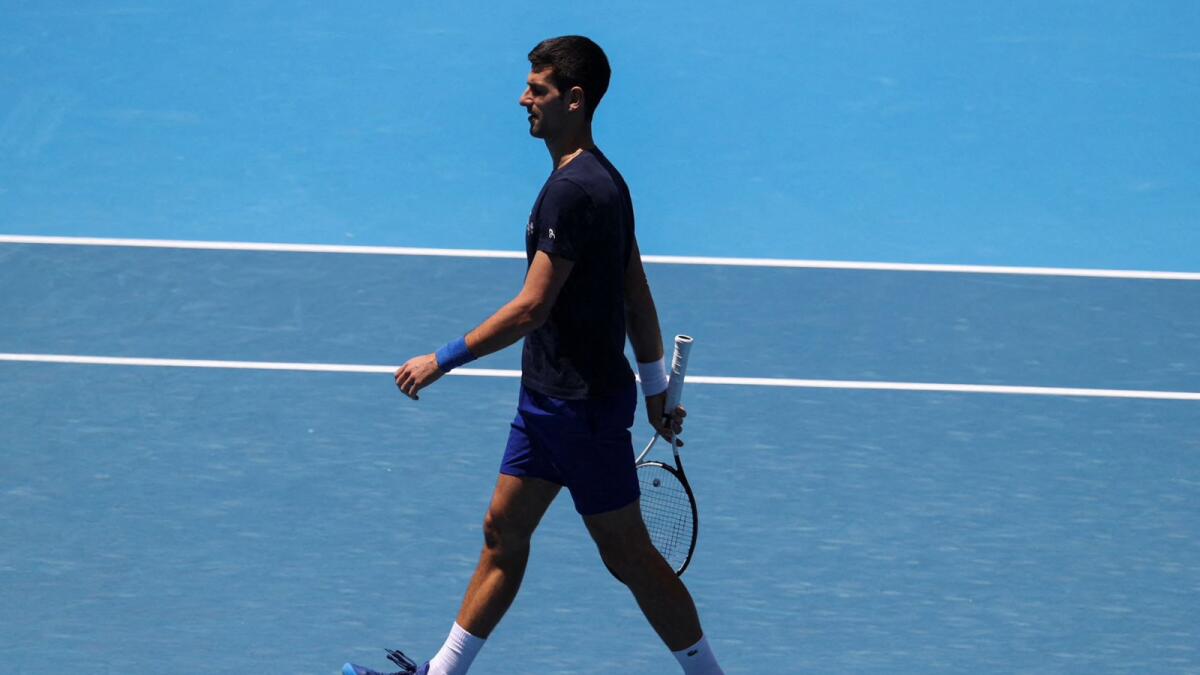World No.1 Novak Djokovic. — Reuters
