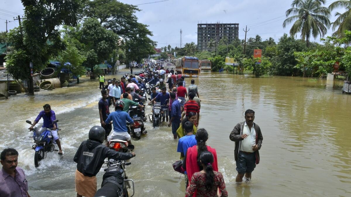 Kerala flood toll rises to 357; 50,000 rescued, red alert in 11 districts