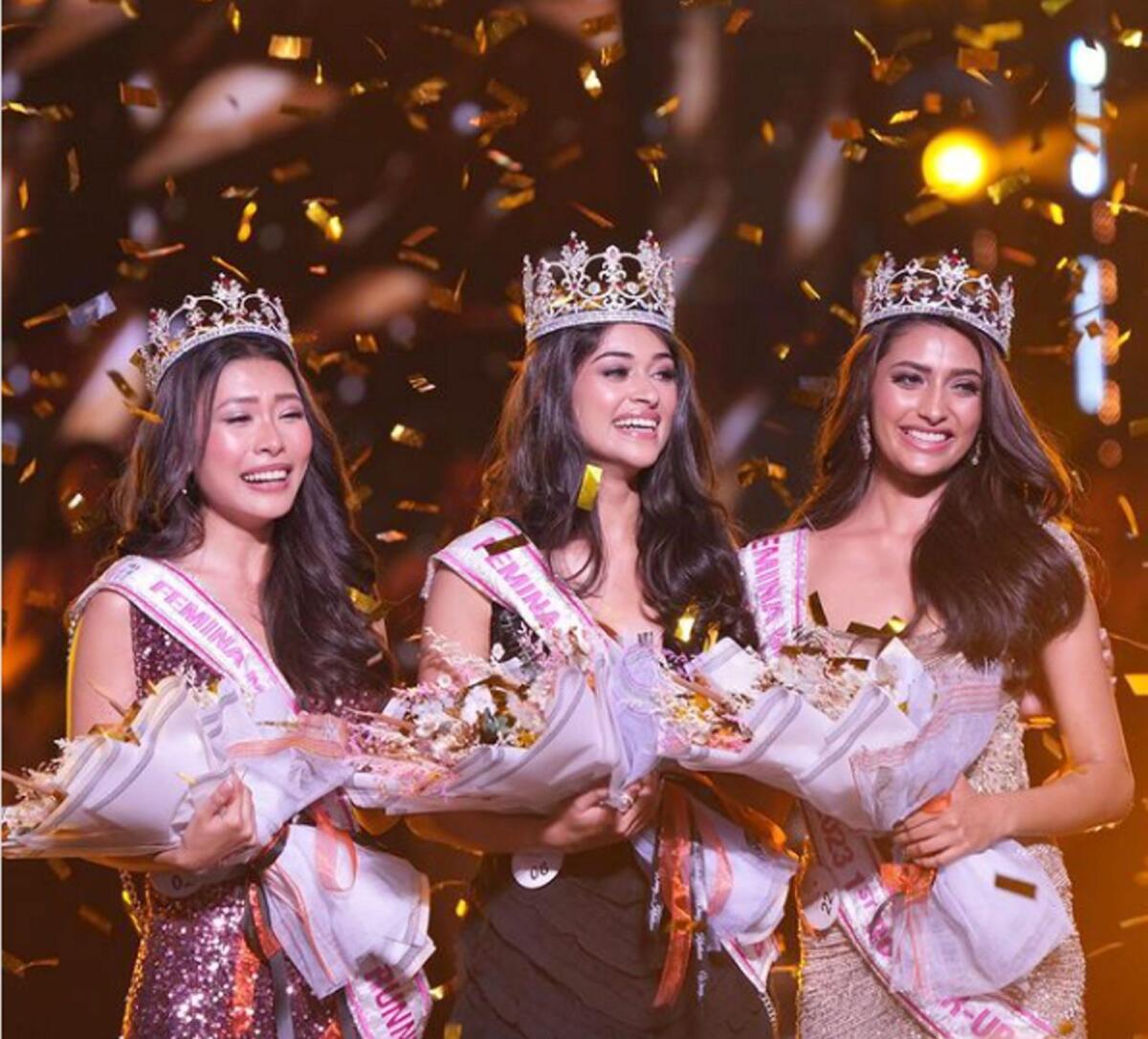 Nandini Gupta was crowned  Femina Miss India World 2023, Shreya Poonja from Delhi, finished as the first runner-up and Manipur's Thounaojam Strela Luwang was the second runner-up.