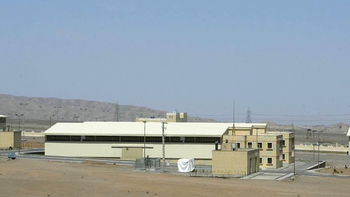 File photo shows the Iranian nuclear research centre of Natanz, 270 kms south of Tehran.– AFP