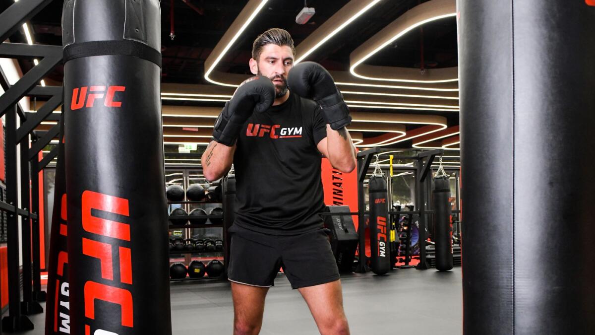 Skyler Meyers, fitness professional and signature manager at the UFC Gym in Dubai