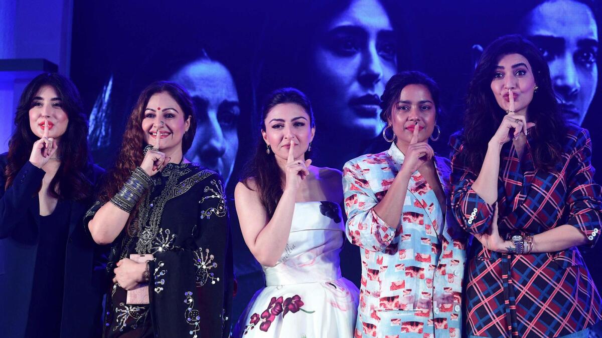 Kritika Kamra, Ayesha Jhulka, Soha Ali Khan, Shahana Goswami and Karishma Tanna are part of Hush Hush