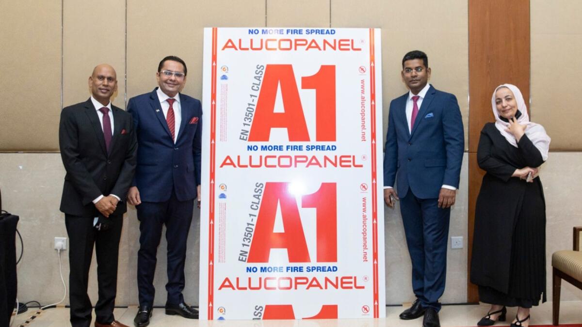 Dubai Civil Defence approves the Middle East’s first A1 Non-Combustible External Wall Façade System developed by UAE home-grown Alucopanel Aluminium Composite Panels