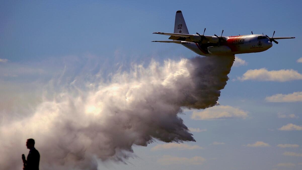 Australia bushfires, Hercules air tanker 