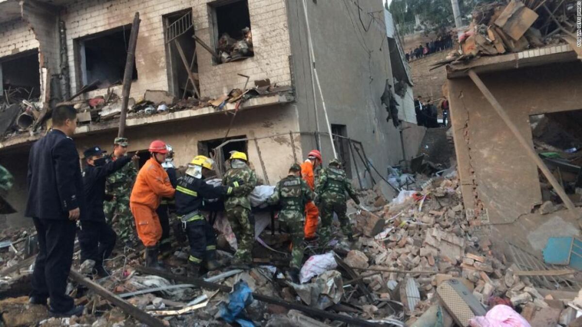 Blast kills 14, injures 147 in northwestern China
