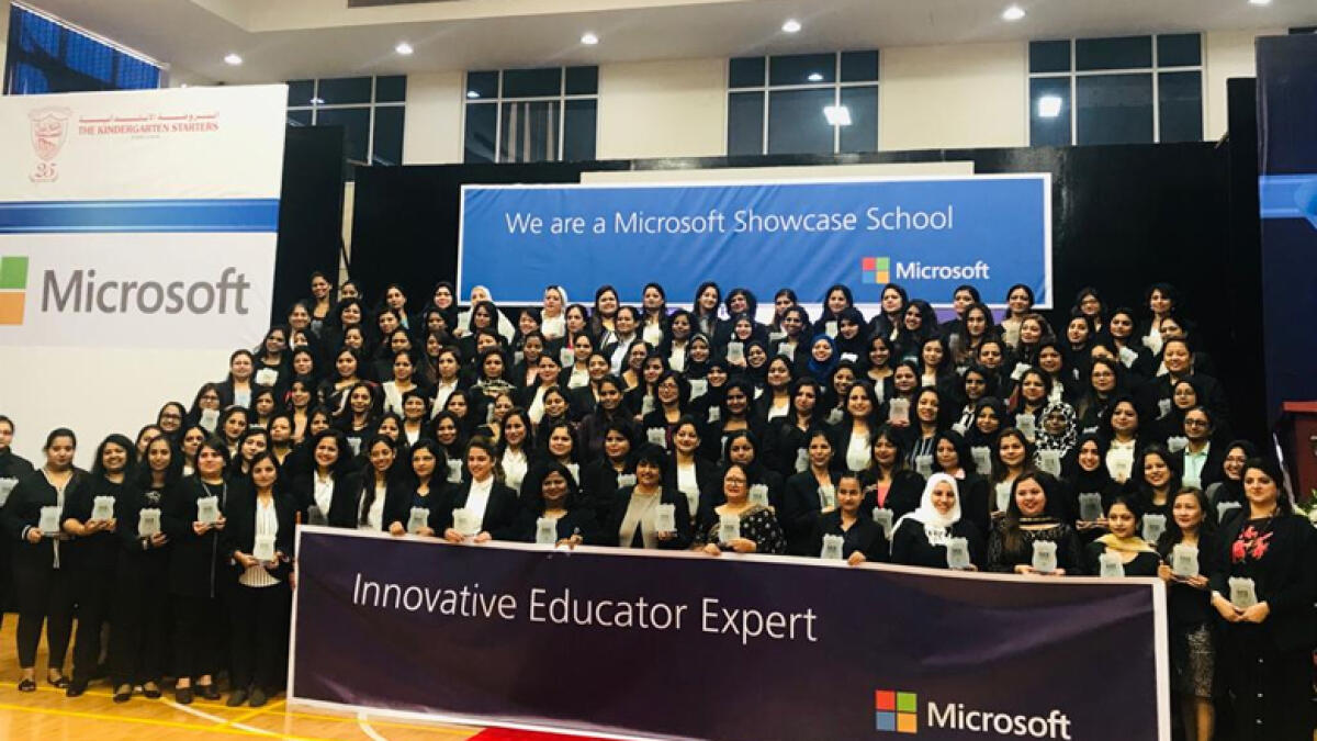 129 Dubai teachers earn Microsoft badge