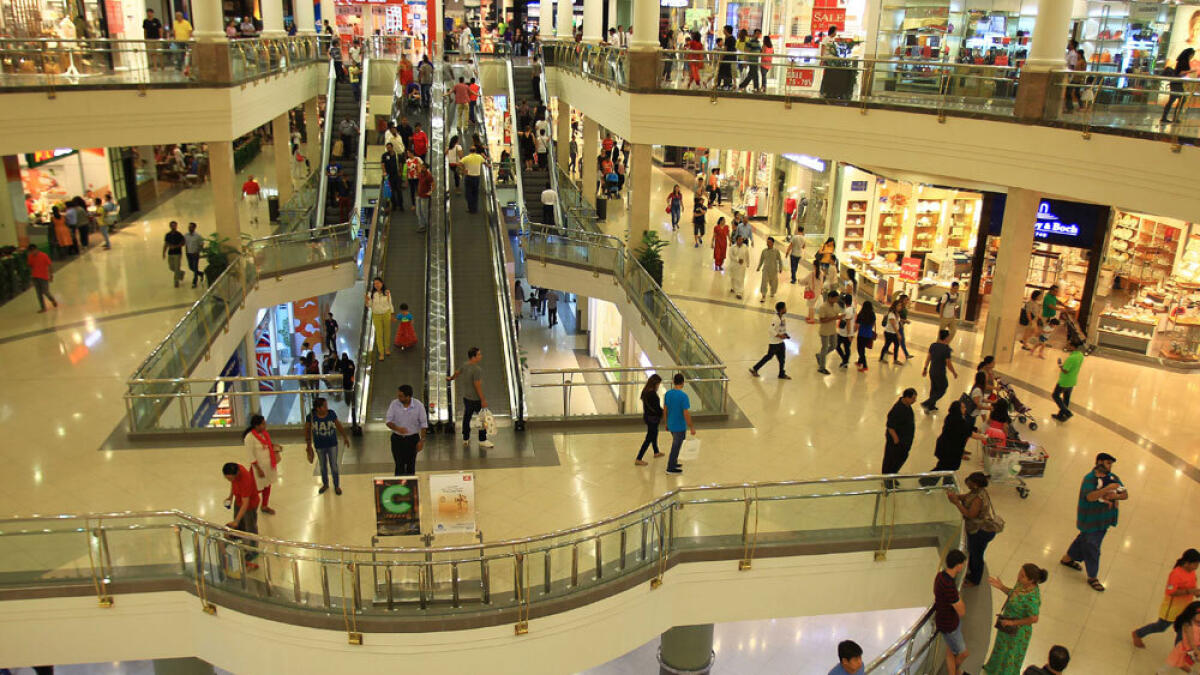 Shoppers at Deira City Centre, a Majid Al Futtaim shopping mall. — KT file