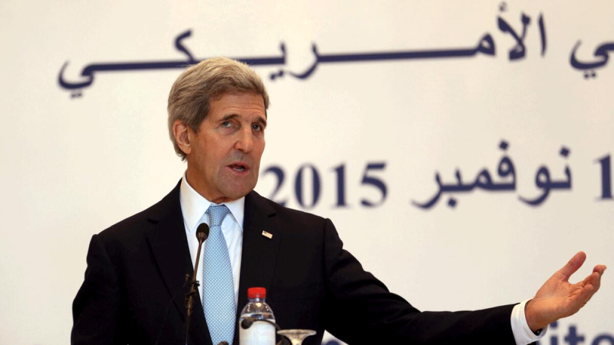 Kerry begins meetings in Vienna ahead of Syria talks