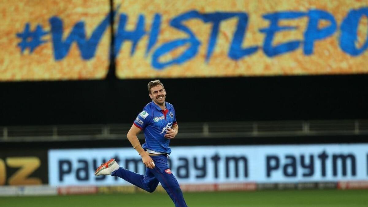 South African pacer Anrich Nortje announces his arrival in the IPL