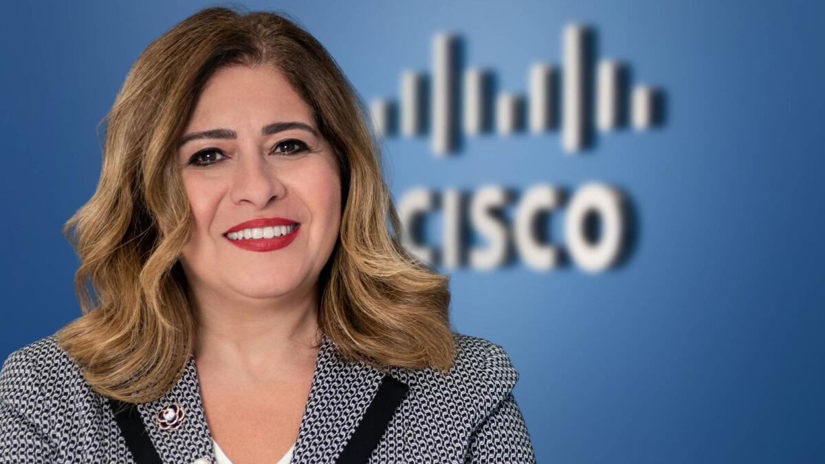 Reem Asaad, Vice-President, Cisco Middle East and Africa.