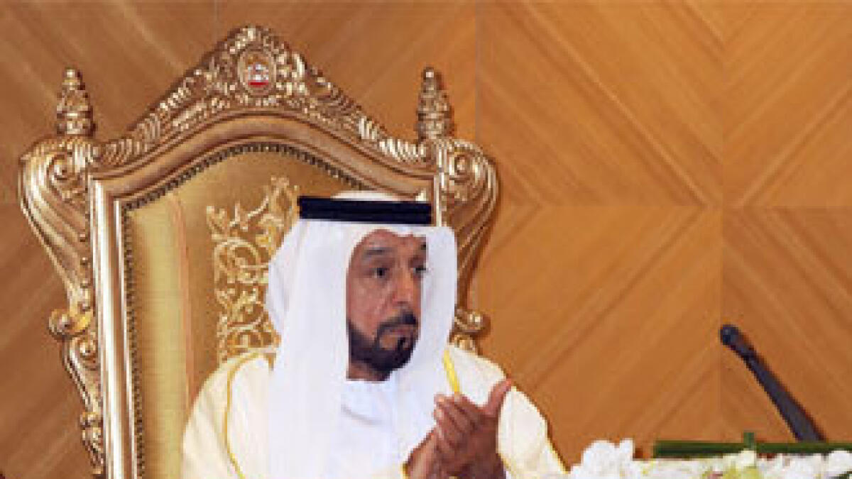 Khalifa orders settlement of citizens’ loans