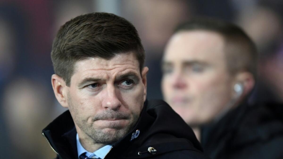 Tipped for the top - Rangers manager Steven Gerrard. - AFP file