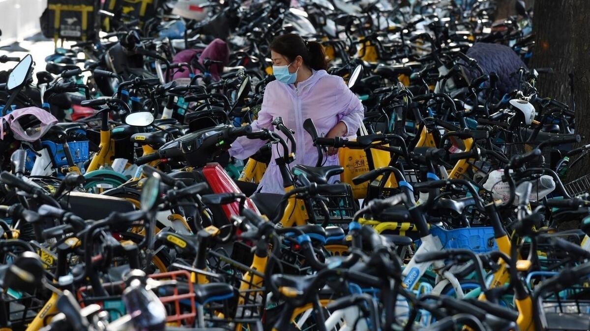 Bicycle sales have been booming: Up to threefold in Europe, fivefold in China and by 5,000 per cent in the US.