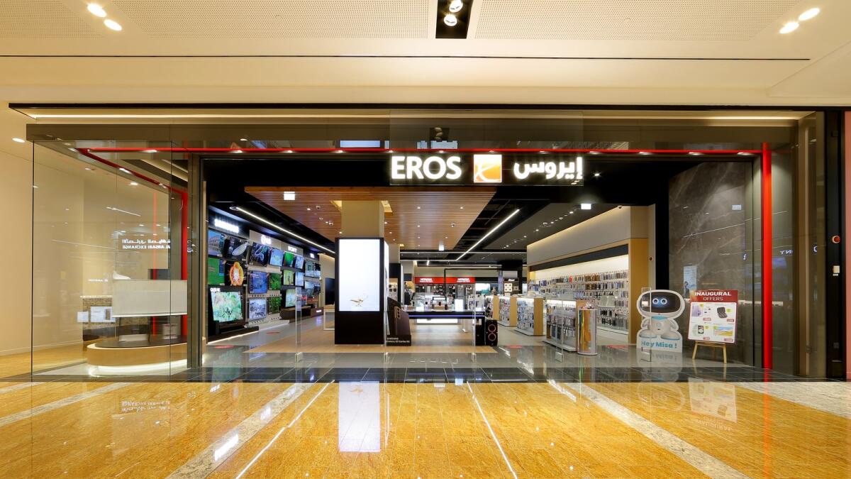 Eros Group partners with more than 14 international brands, operates 17 retail stores and three service centres across the UAE. — Supplied photo