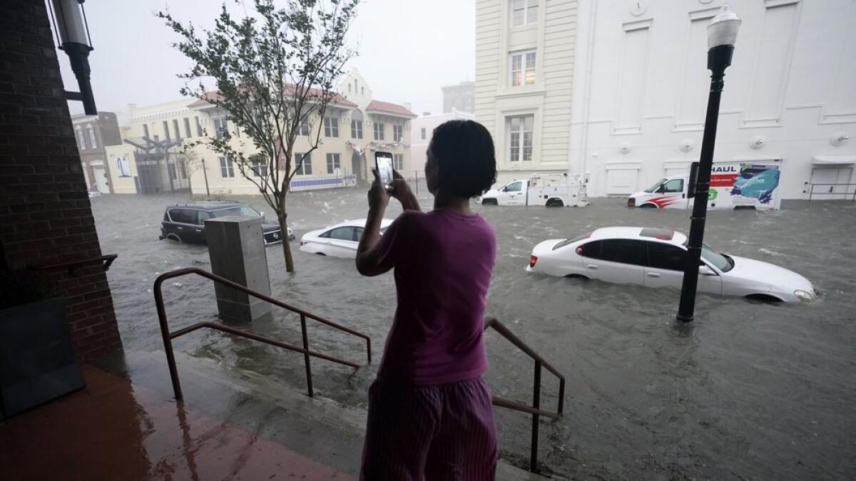 hurricane sally, historic, catastrophic rain, damage, us gulf coast