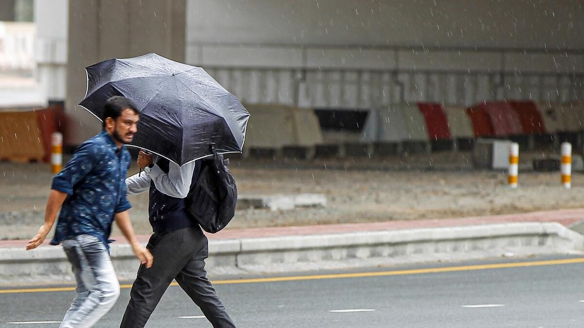 More rain is expected to hit the country for the days to come.- Photo by M.Sajjad/Khaleej Times