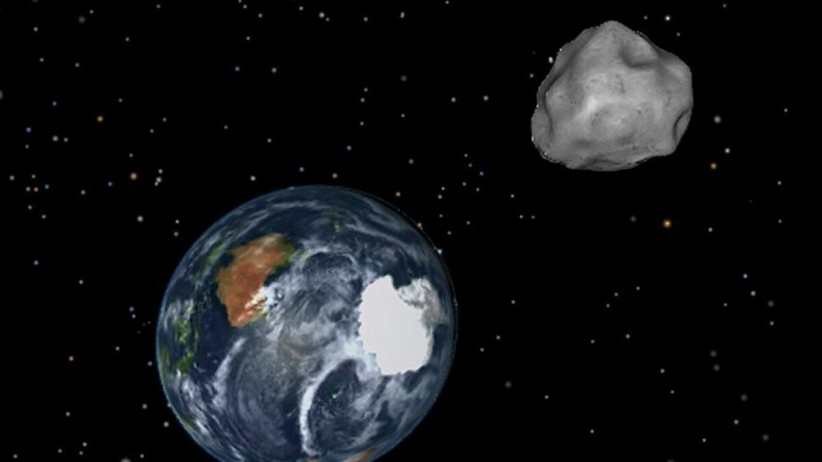 Is a large asteroid on collision course with Earth?