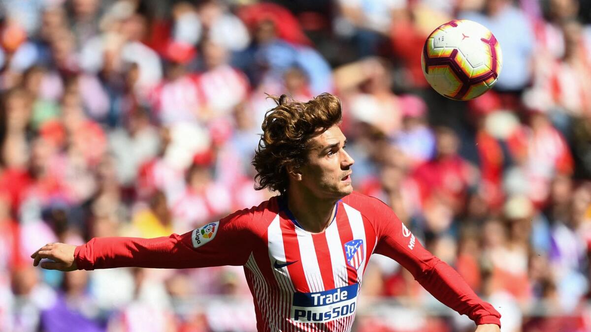 Antoine Griezmann scored 133 goals in his first spell with Atletico. (AFP file)