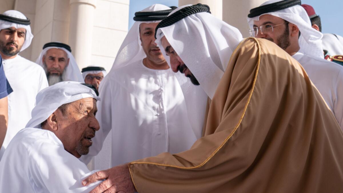 The inauguration of the new mosque was attended by a number of Sheikhs, officials, and dignitaries.