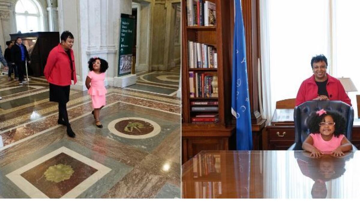  4-year-old becomes librarian in worlds largest library