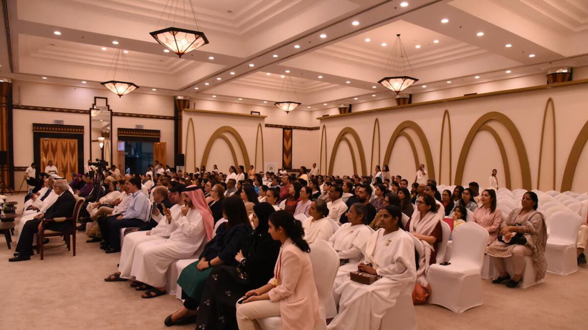 'Hope and Healing' event at Dubai Police Officer’s Club brought Dubai residents to discuss the power of meditation