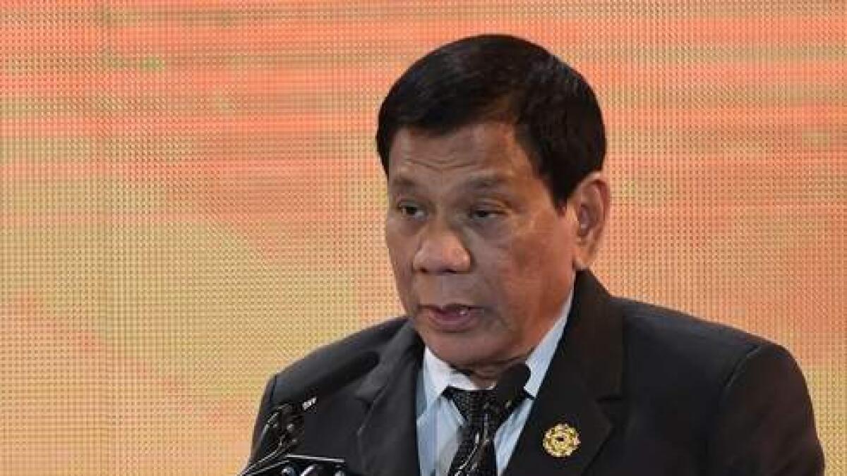 Philippine president Duterte to visit UAE in 2018