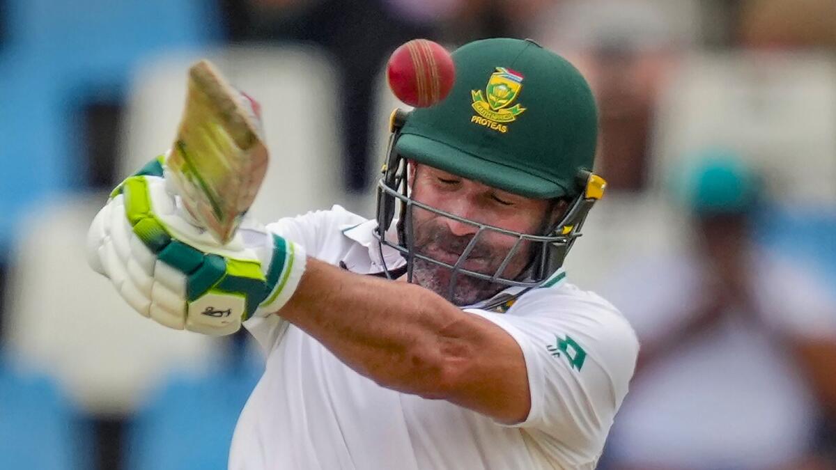 Centurion: South Africa's Dean Elgar was in fine form in the first Test against India. - PTI