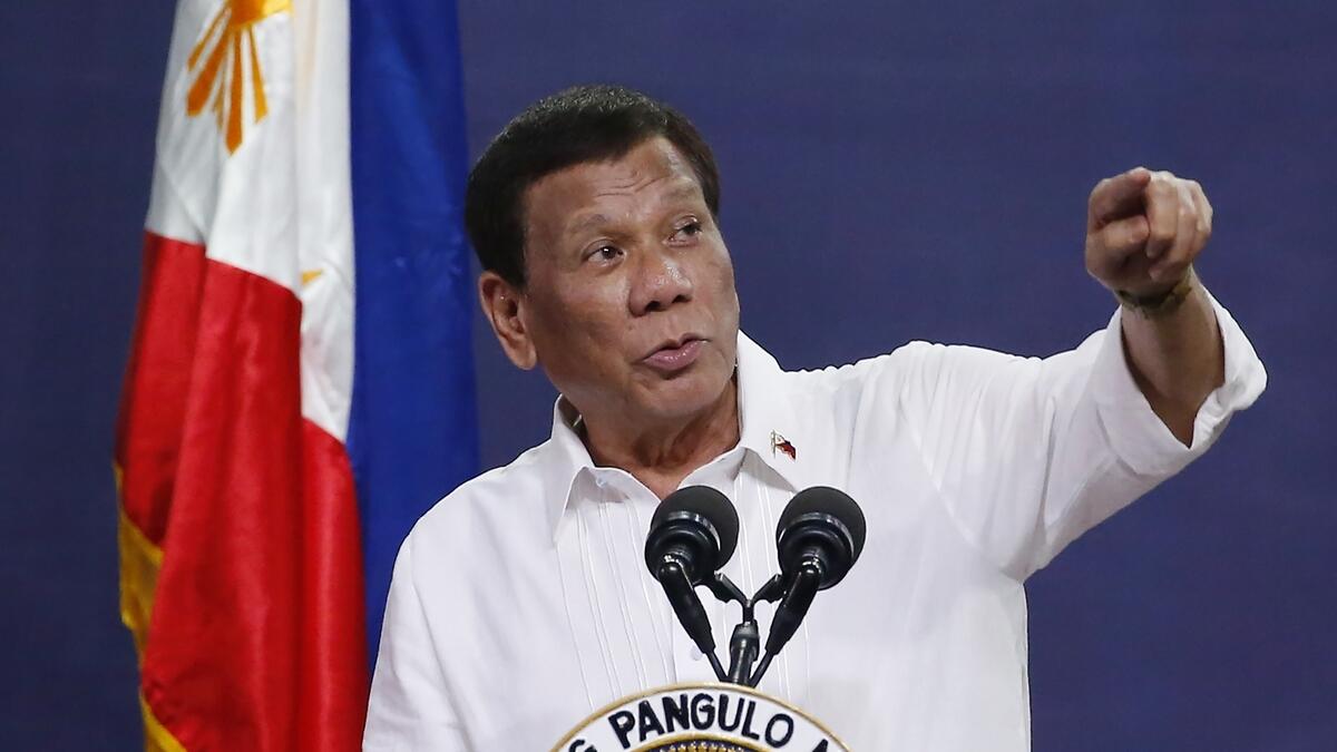 Philippine President Duterte, Philippines, Rodrigo Duterte