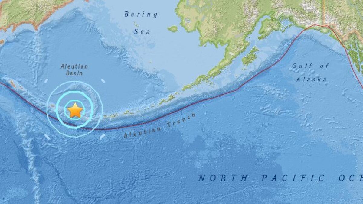 6.6-magnitude earthquake strikes off Alaska