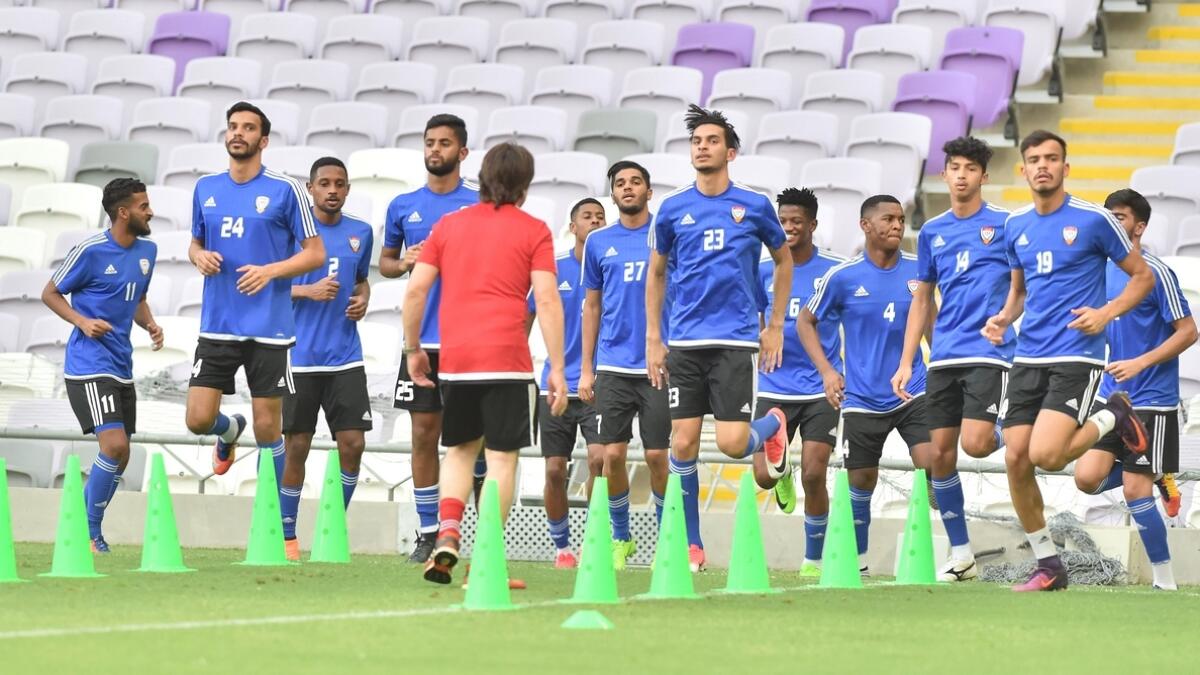 UAE Under-23 coach Al Abdouli urges fans to be 12th man