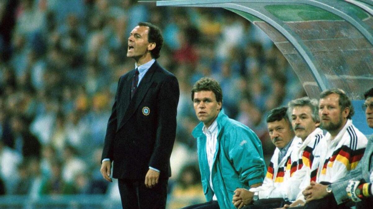 Former Germany captain and coach Franz Beckenbauer. (Twitter)